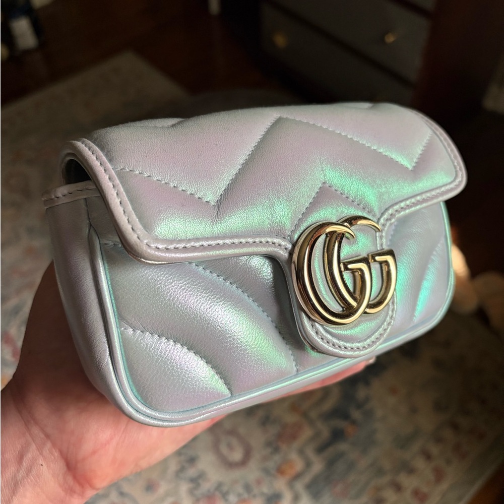 Gucci Mini Iridescent Marmont Bag - Picture 10 of 10